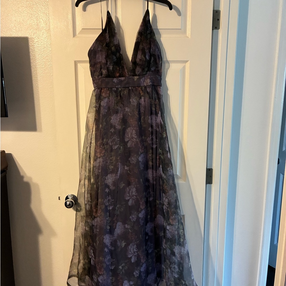 Rubber Ducky Productions: Violet Days Chiffon Maxi Dress